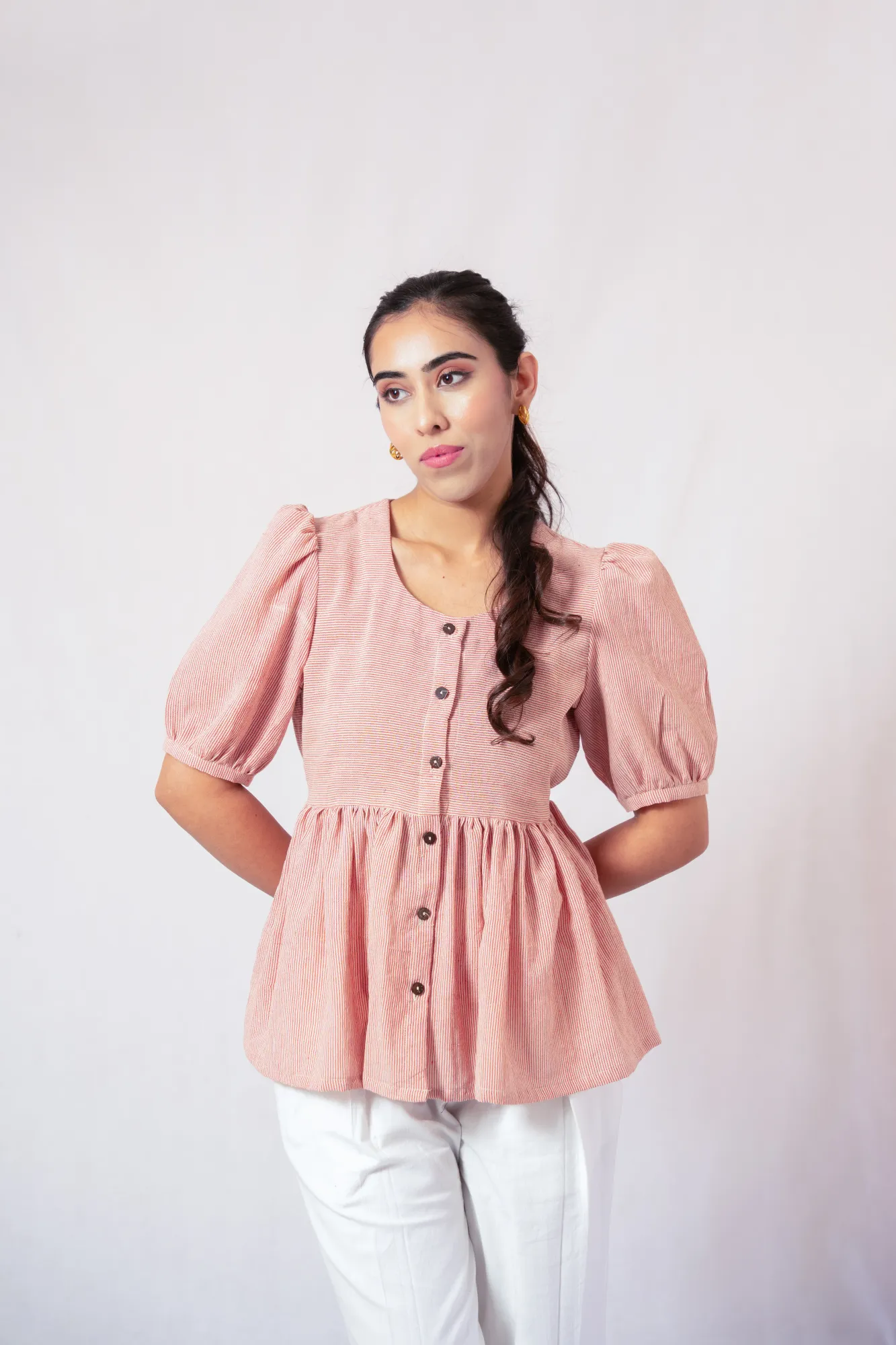 Srichu button down blousant